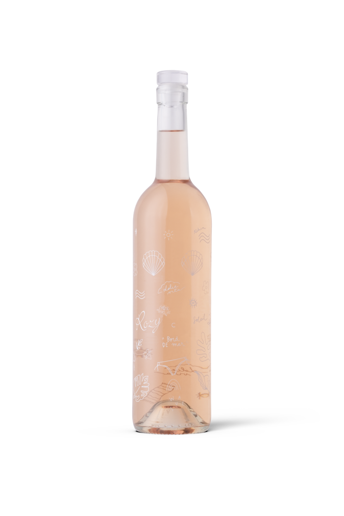 bouteille rosé rozy 2023 edition limite dom brial
